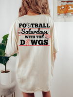 Saturdays With The Dawgs Graphic Tee • Off White
