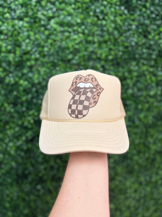 Rolling Stones Trucker Hat • Tan