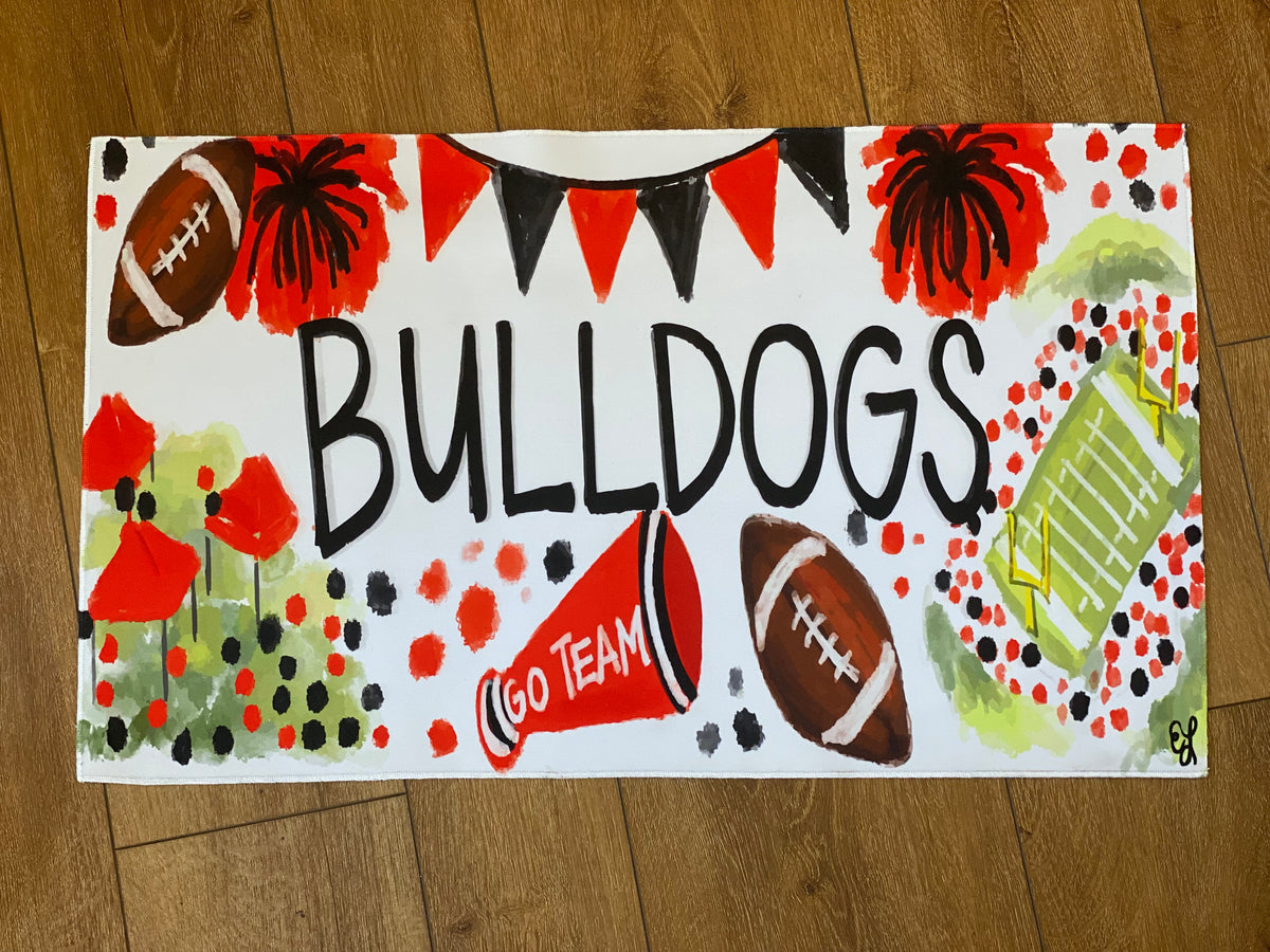 City Cheer Desk Mat • Bulldogs