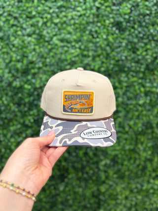 Shrimpin' Ain't Easy • Cream/Camo