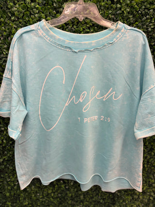 Chosen Graphic Tee • Mint