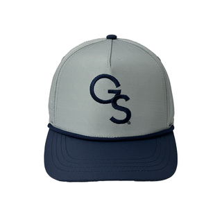 Georgia Southern "GS" 5 Panel Performance Hat - Gray