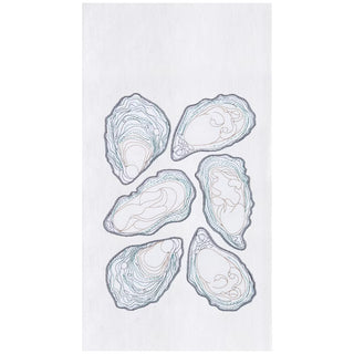 Oyster Flour Sack Kitchen Towel