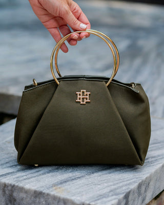 Brooks Bag with Rings • Olive S