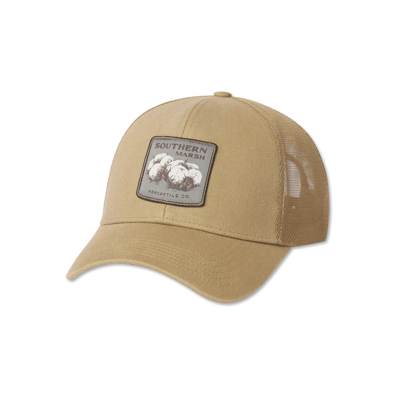 Cotton Mercantile Co. Trucker Hat • Field Khaki