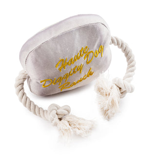 Western Belt Buckle Rope Dog Toy