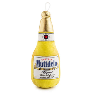 Muttdelo Beer Bottle Dog Toy
