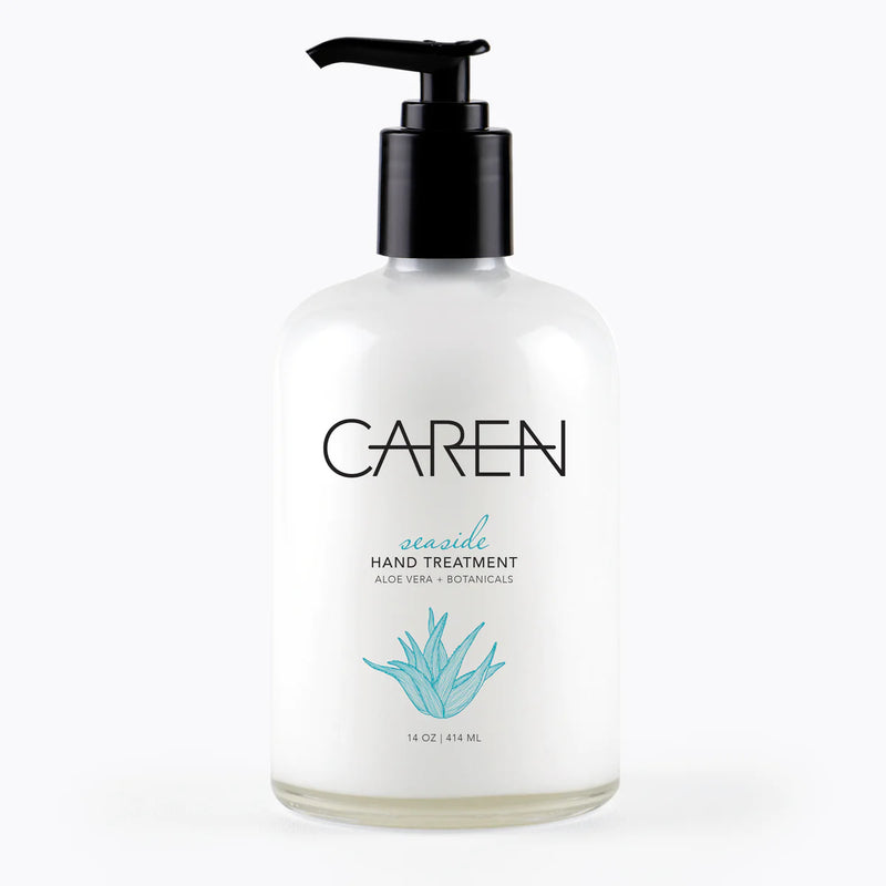 Caren Hand Treatment 14oz Glass Bottle • Seaside