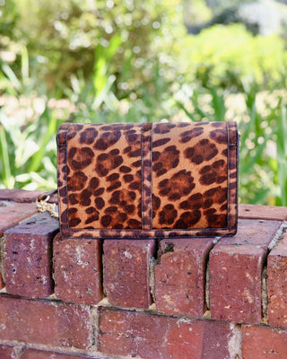 Cecilia Circle Logo Handbag • Spotted Saddle