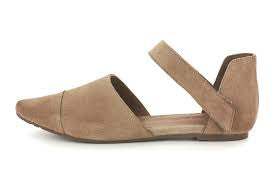 Gaia Taupe Suede Sandal