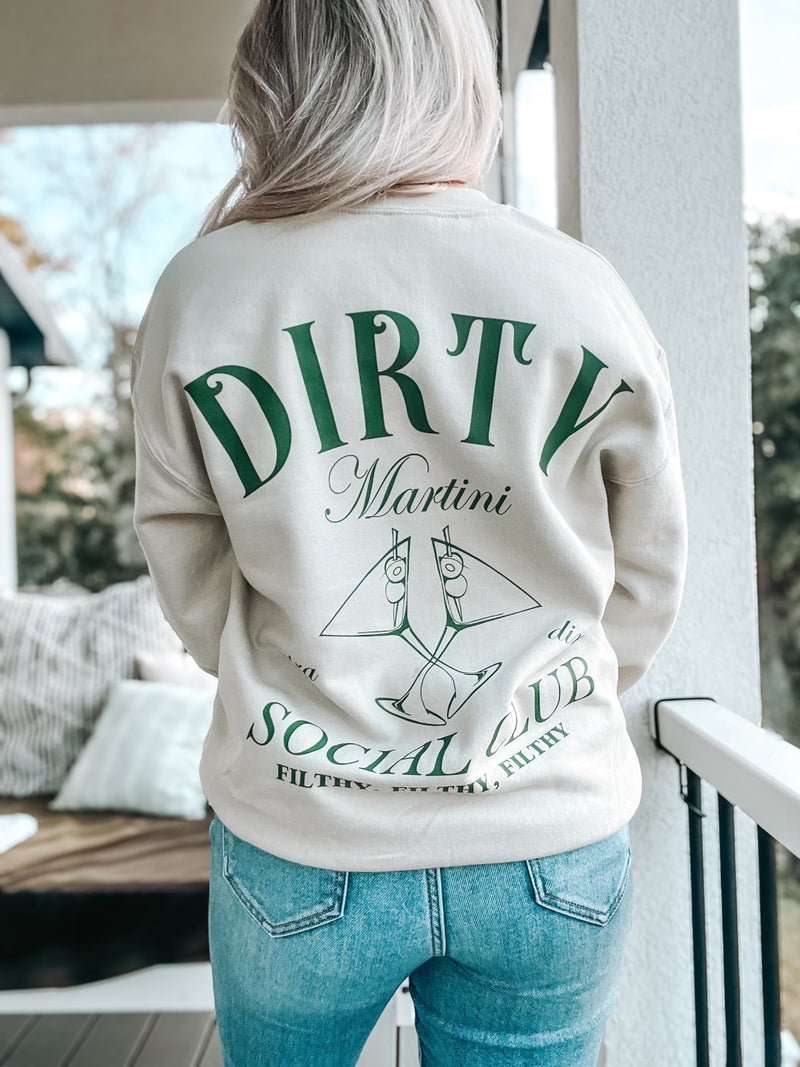 Dirty Martini Sweatshirt • Cream