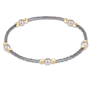 Hope Purpose Pearl Bracelet • Morning Mist