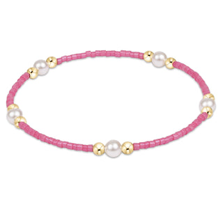 Hope Purpose Pearl Bracelet • Bubblegum