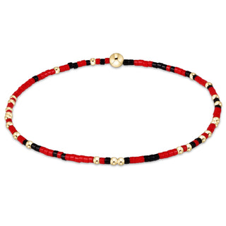 Gameday Hope Unwritten Bracelet • Red & Black