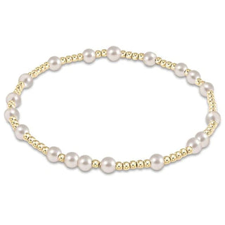 egirl Hope Unwritten Pearl 4mm Bracelet