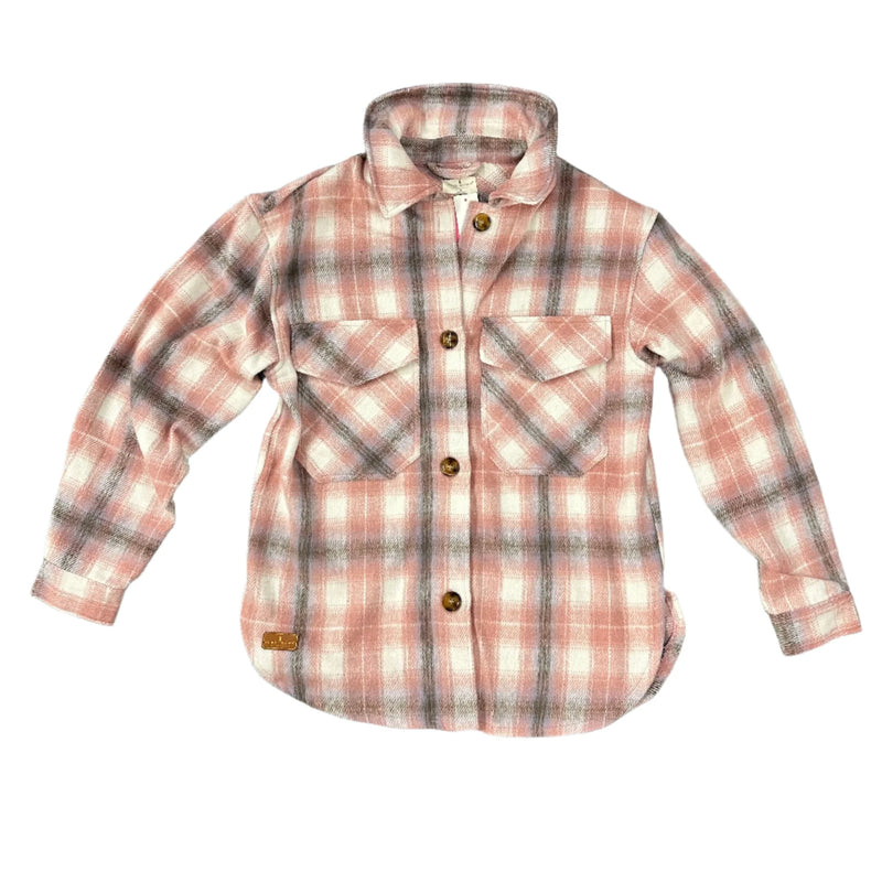 Simply Shacket Jacket • Tan Plaid