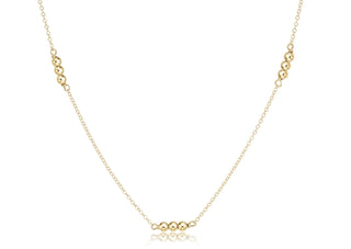 17" Choker Joy Simplicity Chain Gold • Gold 3mm