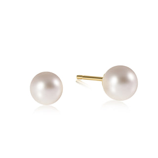 Classic 8mm Ball Studs • Pearl