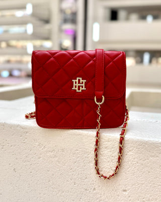 Evelyn Crossbody • Red Square