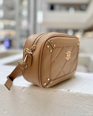 Sloane Studded Crossbody • Latte LD