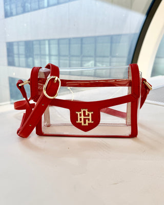 Anna Clear Bag • Red