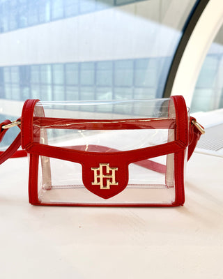 Anna Clear Bag • Red