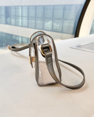 Anna Clear Bag • Black Pearl