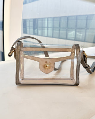 Anna Clear Bag • Black Pearl