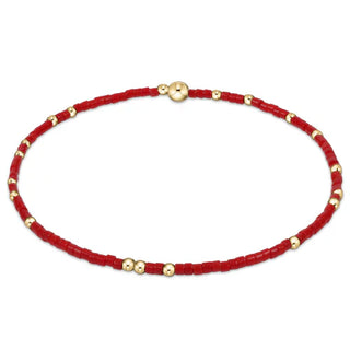 Gameday Hope Unwritten Bracelet • Bright Red