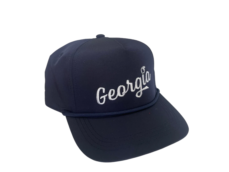 Georgia Script Performance Hat • Navy