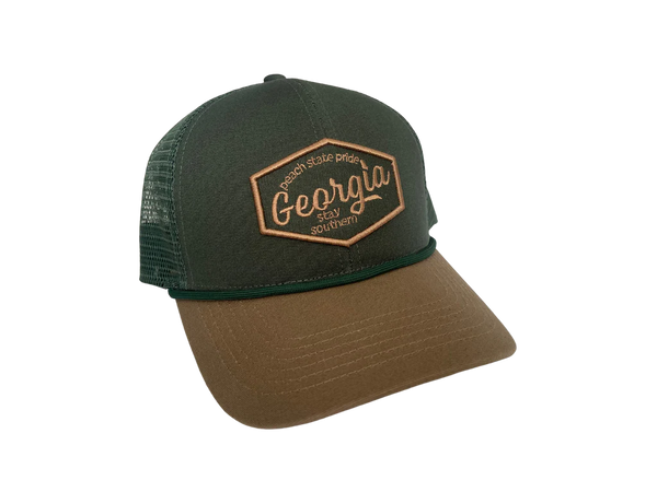 Georgia Script Mesh Back Hat