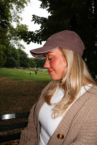 No Papparazzi Dad Cap • Brown