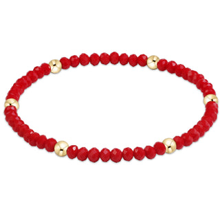 Gameday Flirty Presence Bracelet • Red