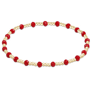 Gameday Flirty Sincerity Bracelet • Red