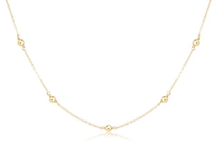 Choker Simplicity Chain Gold • Classic Gold 4mm