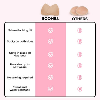 Boomba® Invisible Lift Inserts • Beige