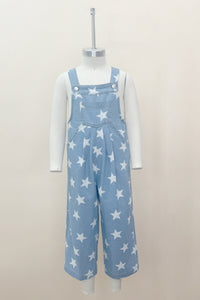 KIDS Maggie Star Jumpsuit • Lt. Denim