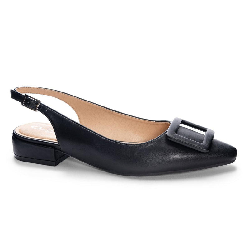 Sweetie Slingback Flats • Black