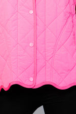 Quilted Vest • Pink