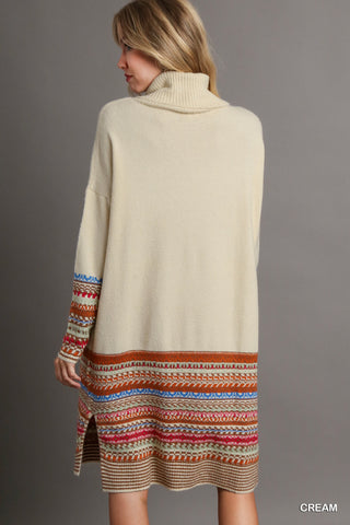 Keep It Cozy Midi Dress • Cream