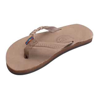Kid's Flirty Braidy Sandal • Dark Brown