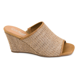 Kiss Me Wedge • Raffia