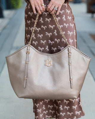 Harlow Tote • Bronze