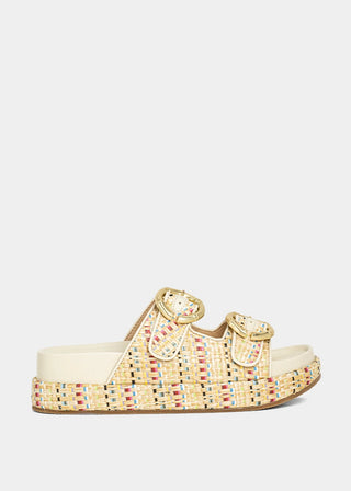 Lori Buckle Slide • Multi Woven