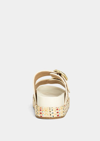 Lori Buckle Slide • Multi Woven