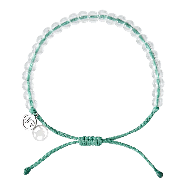 Loggerhead Sea Turtle Beaded Bracelet • Seafoam Green