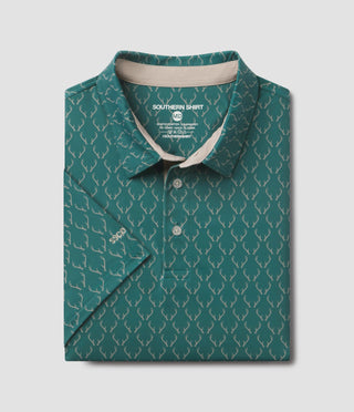 Love Of The Hunt Printed Polo • Love of The Hunt