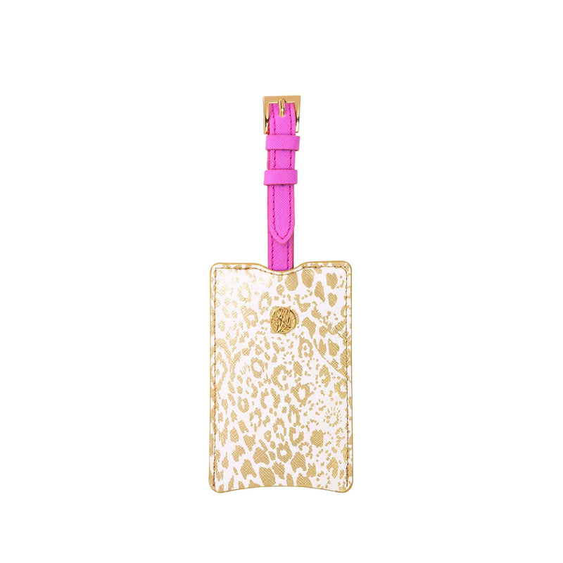 Luggage Tag • Gold Pattern Play