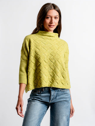 Rowena Sweater • Retro Lime