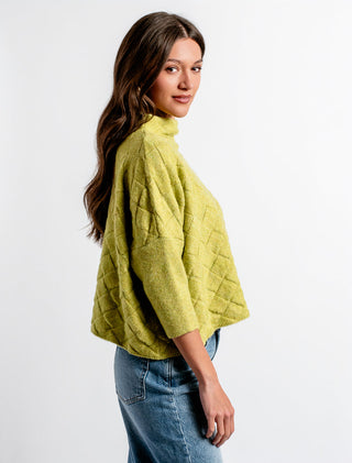 Rowena Sweater • Retro Lime